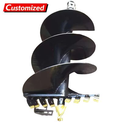 Good price Custom Drilling Machine Auger Bits Drill Attachments for Compact Excavators Hydraulic Drill Bits Hydraulic Drill Drives Excavator , Tractor , Jack , Backhoe online