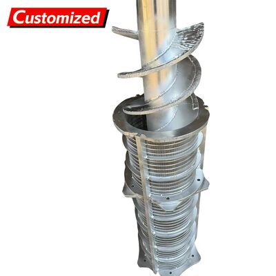 Good price Custom Stainless Steel Continuous Screw Conveyor Spiral Blades Stainless Steel Screw Shafts for Energy & Mining, Farms, Construction Works Stainless Steel, Carbon Steel, and others online