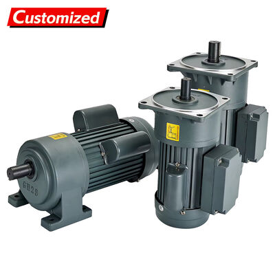 Good price Three-Phase 115/120V 400W Power Output IE2 Energy Efficiency Gear Reducer Motor with Variable Frequency Drive online