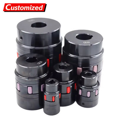 Good price High-Torque Spline Shaft Coupling with Nylon Sleeve for 8mm ~ 25mm Bore Diameter Flexible Motor Coupling online