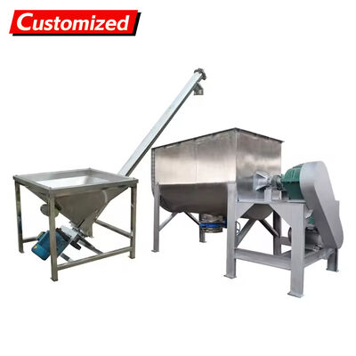 Good price Customized Stainless Steel Ribbon Mixer for High Efficiency Powder Blending in Various Industries online