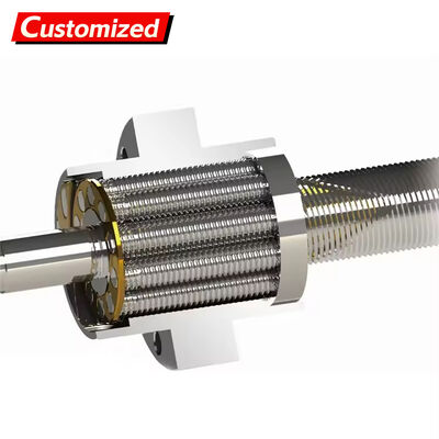 Good price Custom Flange Nut Planetary Gear Ball Screw with Rolled Thread Bearing Steel and Customized Length online
