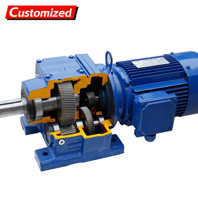 Good price Custom Helical Gearbox and Gear Reducer Motor with Exceptional Wear Resistance Extended Service Life and Compact Design for Industrial Applications online