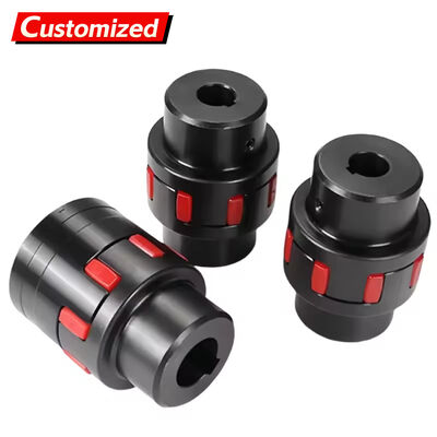 Good price OEM High-Torque 2000N-m Rated Torque Flexible Star Coupling with Flexible Splines and Hydraulic Claw Couplings online