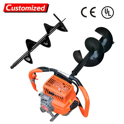 Good price Gasoline-Powered Portable Earth Auger - Multifunctional Auger Boring Machine for Tree Planting and Mining online
