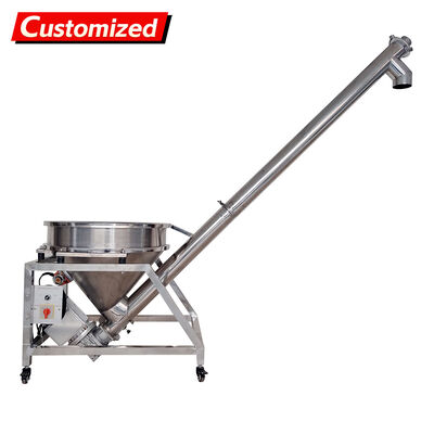 Good price Customizable Stainless Steel 304 Screw Conveyor Hopper with Sealed Conveying System for Powder Transport online
