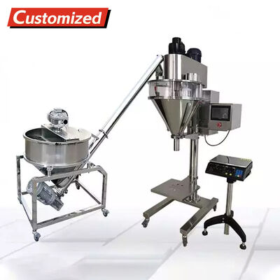 Good price Semi-Automatic Powder Filling Machine with ≤±1% Filling Accuracy and PLC Control System for Precise Dosing online