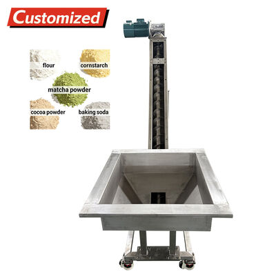 Good price Custom U-shaped Screw Conveyor with Powder Leakage Prevention and Stainless Steel Material for Various Industries online