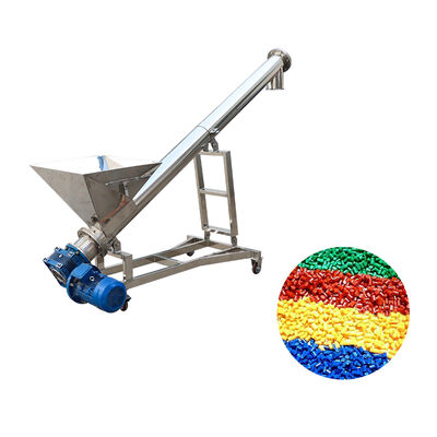 Good price Customized Stainless Steel 304/316 Inclined Tube Double Shaftless U-shaped Screw Conveyor for Dust Particles online