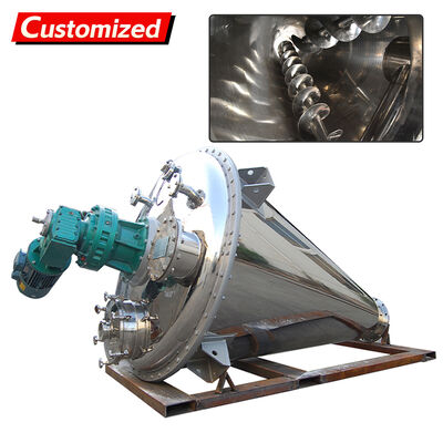 Good price Custom Stainless Steel Twin-Screw Mixer with Wear-Resistant Alloy, Variable Speed Control, and Dual-Input Reducer online