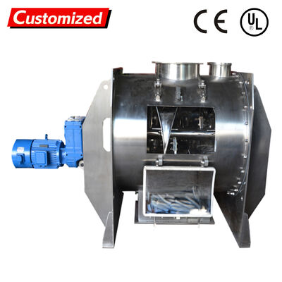 Good price Custom High-Precision Stainless Steel Plow-Type Mixer with Variable Speed for Powder Blending online