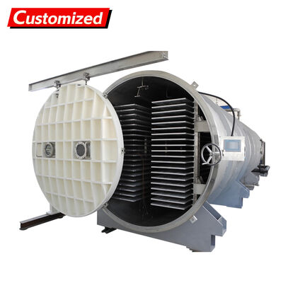 Good price Custom Stainless Steel High Efficiency Large Capacity Industrial Vacuum Continuous Freeze Dryer online
