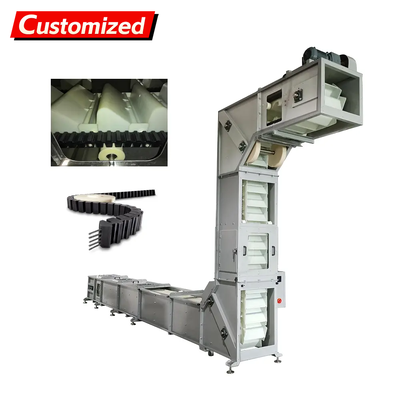 Good price Customized Stainless Steel Heat Resistant Z Bucket Elevator for Granules and Bulk Materials online