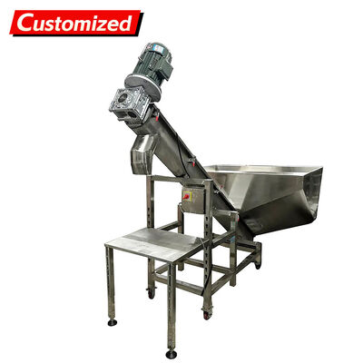 Good price Custom Stainless Steel High-Accuracy Screw Auger Feeder with Adjustable Conveying Speed for Feed, Seed, Salt, Flour online