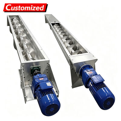 Good price Stainless Steel High Efficiency Customized Screw Auger Conveyor for Bulk Material Transport online