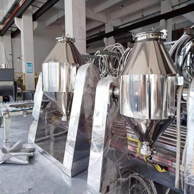 Stainless Steel Dual Cone Mixer for Uniform Powder Blending