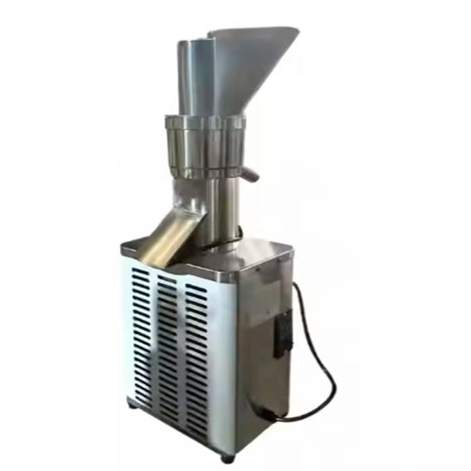 Industrial Stainless Steel Cold-Press Juicer with Pulp Retention